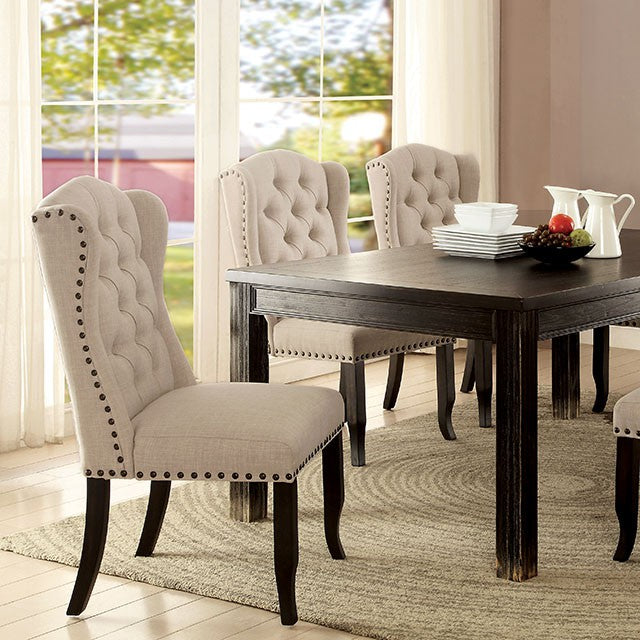 Sania - 6 Pc Dining Table Set w/ Bench