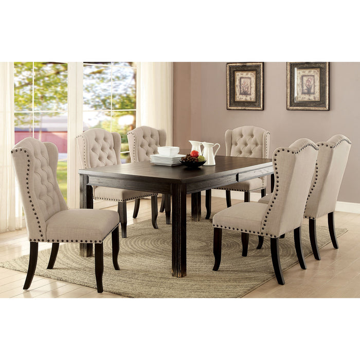 Sania - 6 Pc Dining Table Set w/ Bench
