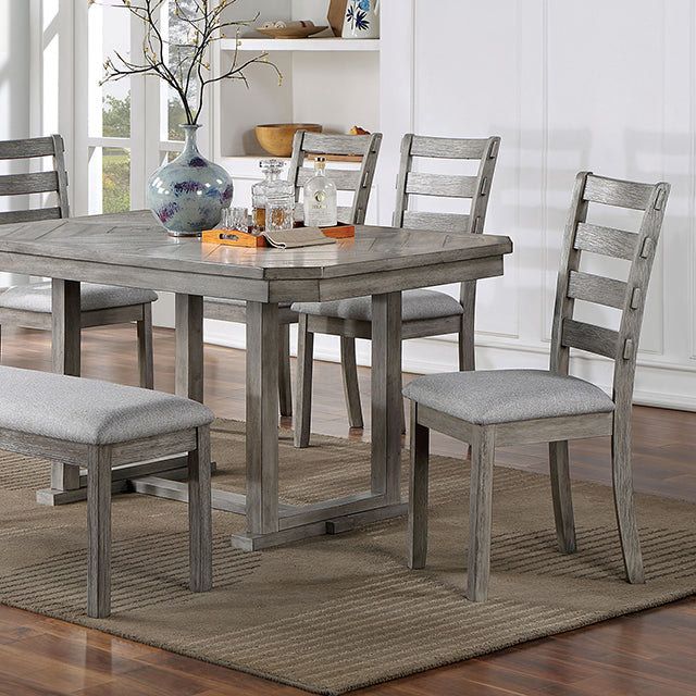 Laquila - 6 Pc Dining Table Set w/ Bench