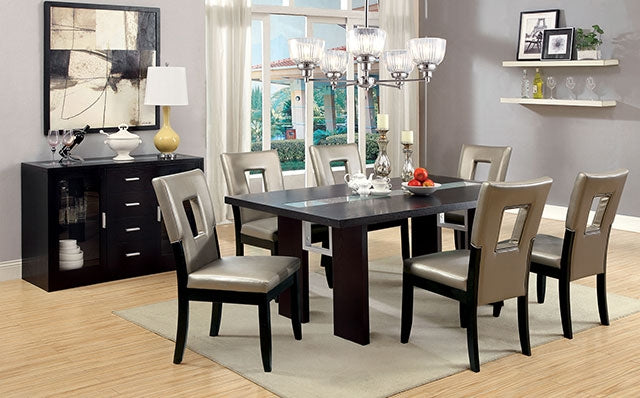 Luminar - 7 Pc Dining Table Set