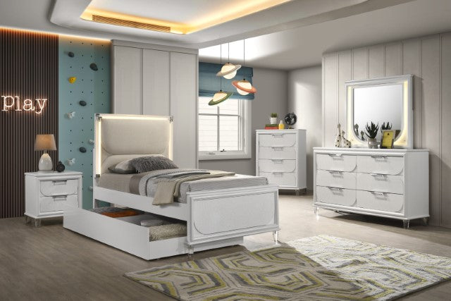 Lareina - 5 Pc Twin Bedroom Set