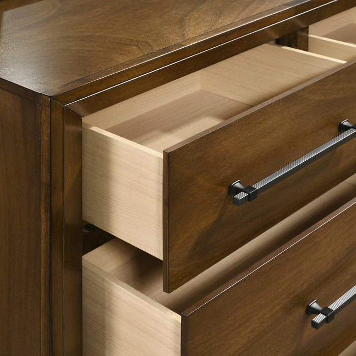 BALLARD MIRROR-WALNUT
