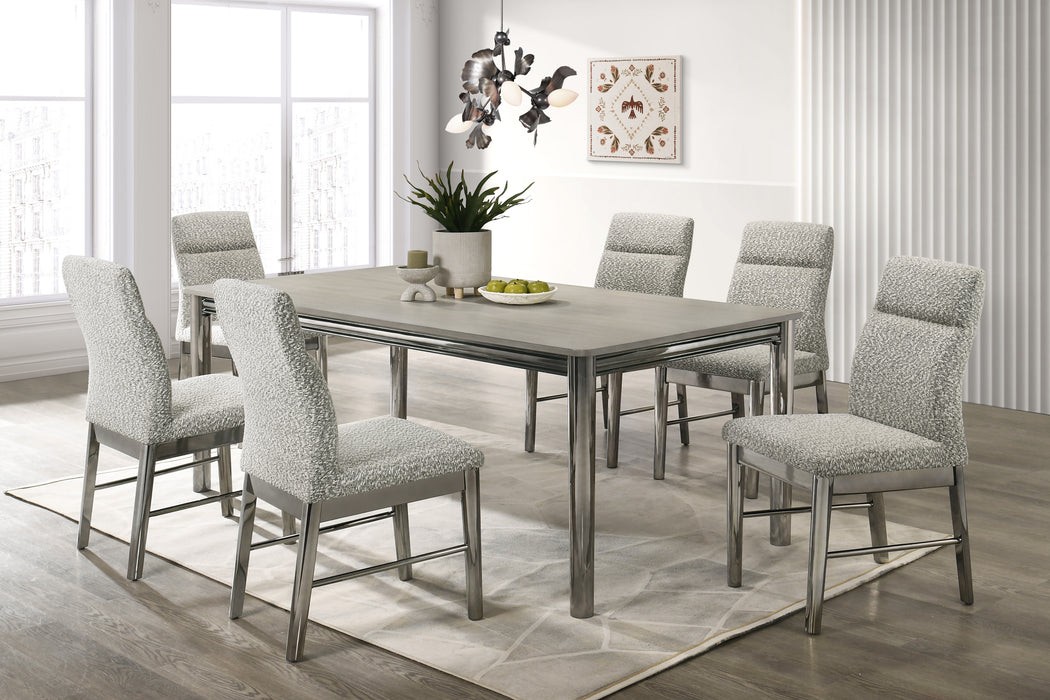 LENNOX DINING TABLE-GRAY