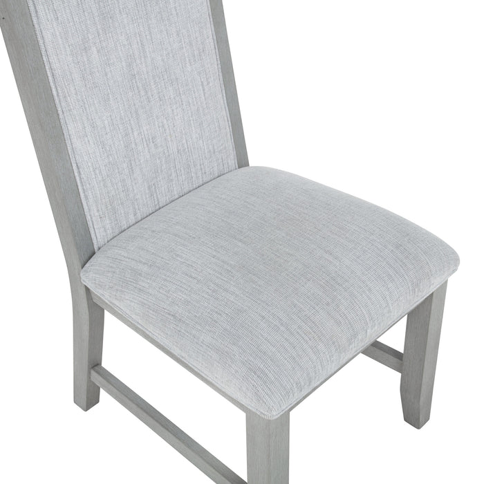FIONA DINING SIDE CHAIR (2 PER CARTON)-MIST GRAY