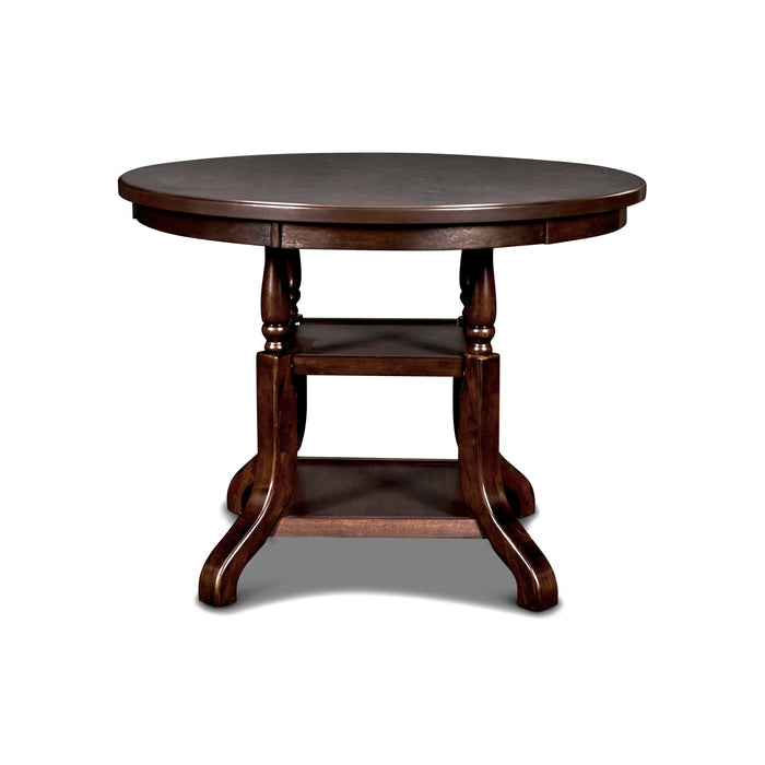 BIXBY COUNTER DINING TABLE-ESPRESSO