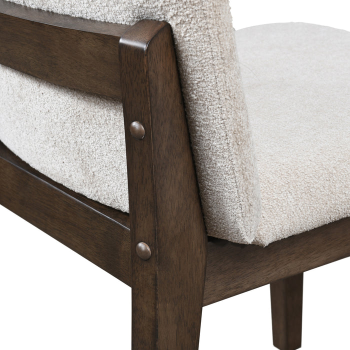 KODY UPHOLSTERED DINING CHAIR (2 PER CARTON)-CREAM