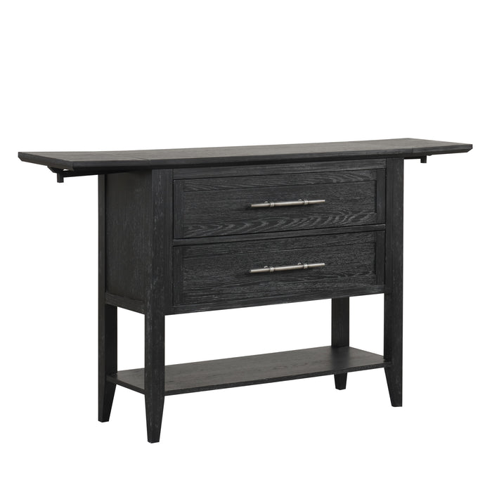 SABLE CREST DROP LEAF SERVER-BLACK