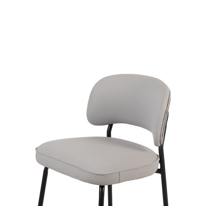 BLYTHE IVORY VEGAN LEATHER COUNTER CHAIR (2 PER CARTON)