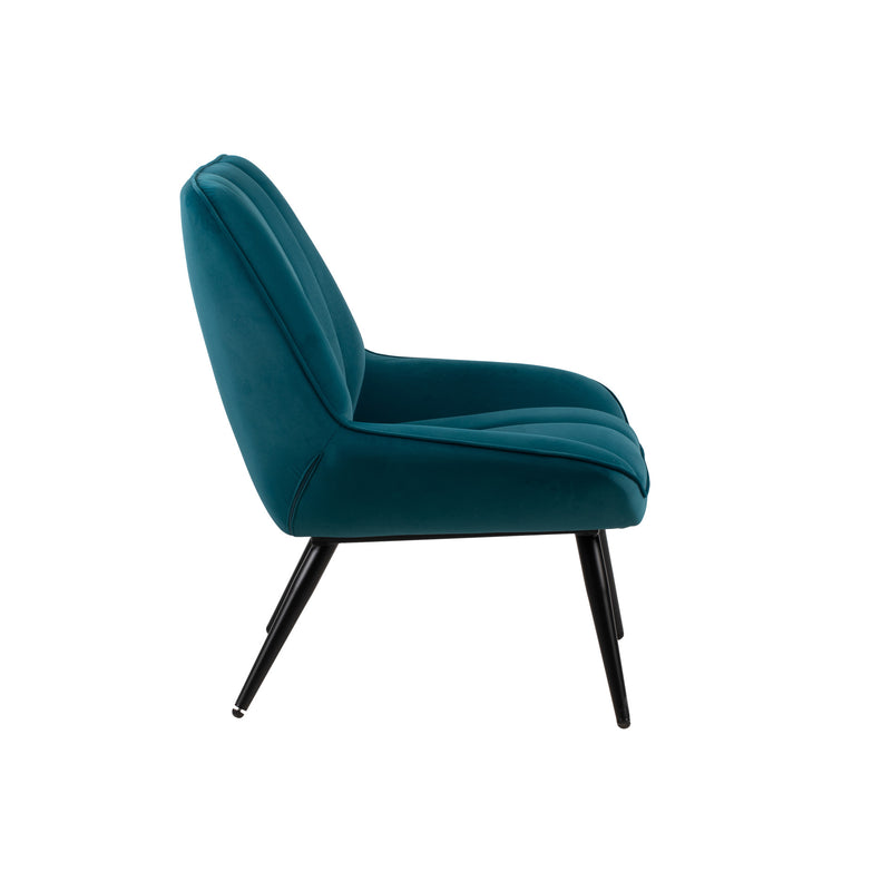 ASTRID GREEN VELVET ACCENT CHAIR