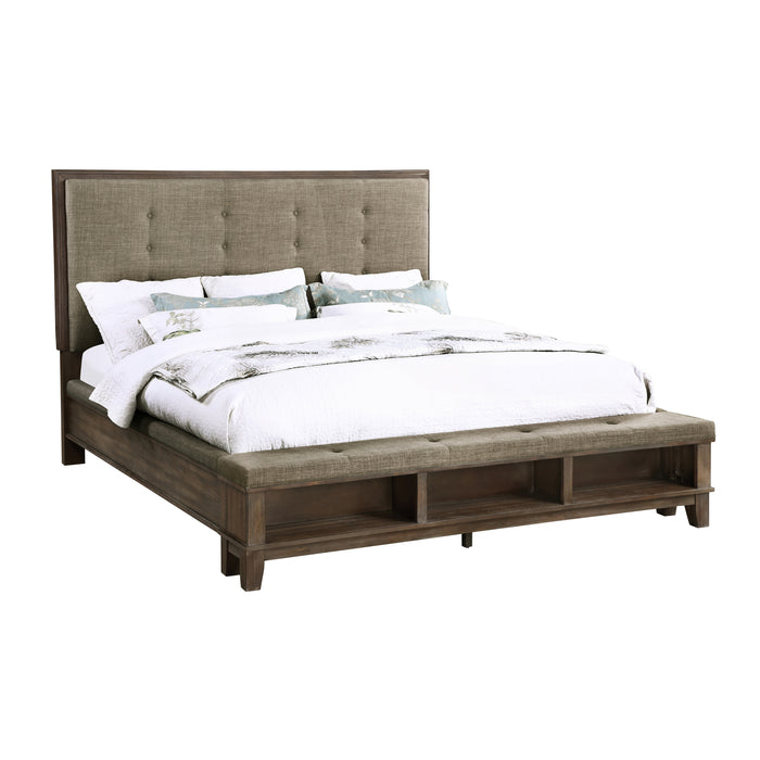 CAGNEY 6/6 EK BED - VINTAGE