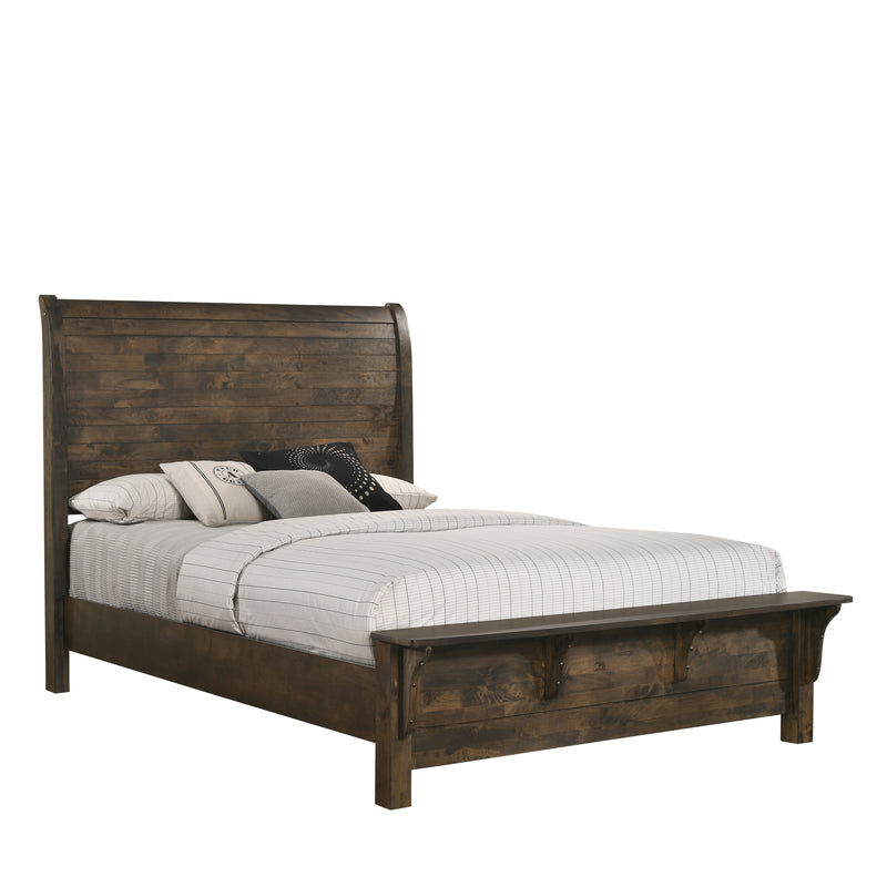 BLUE RIDGE 5/0 Q BED -RUSTIC GRAY