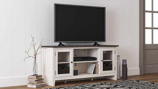 Mueble de TV LG Dorrinson con opción de chimenea