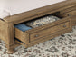 Feddinger King Storage Sleigh Bed