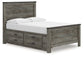 Frandern Full Panel Bed with Storage