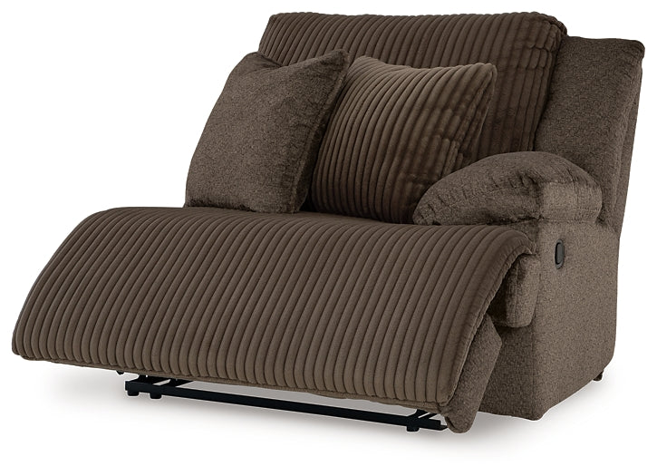 Top Tier 3-Piece Reclining Sofa Chaise Sectional