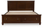 Danabrin California King Panel Storage Bed