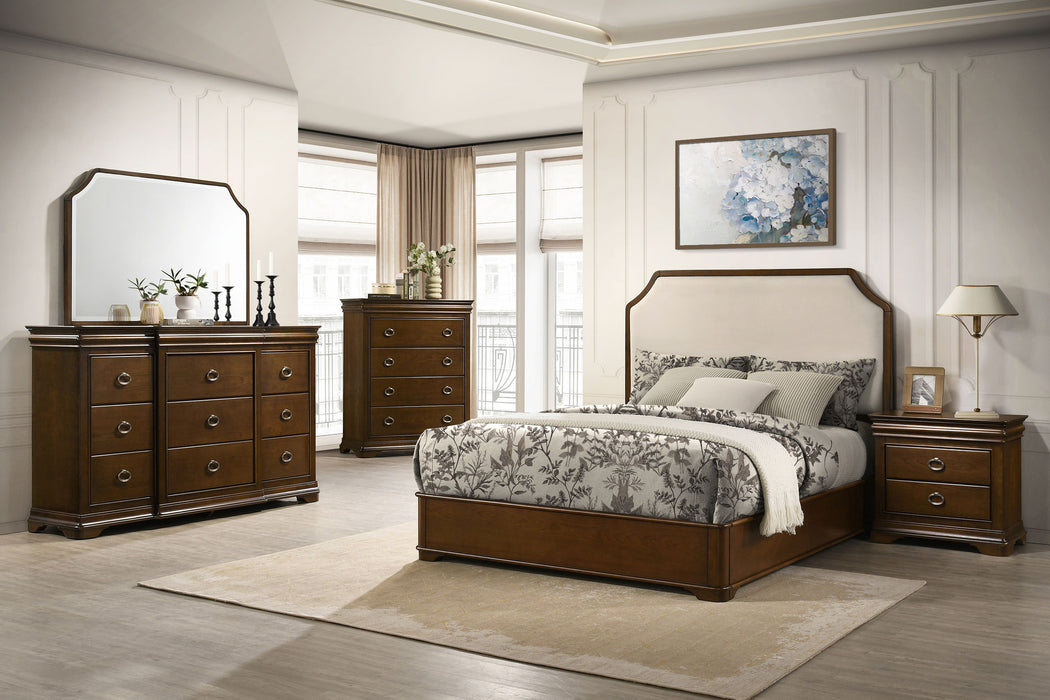 Garland 11-drawer Bedroom Dresser Cabinet Brown Cherry