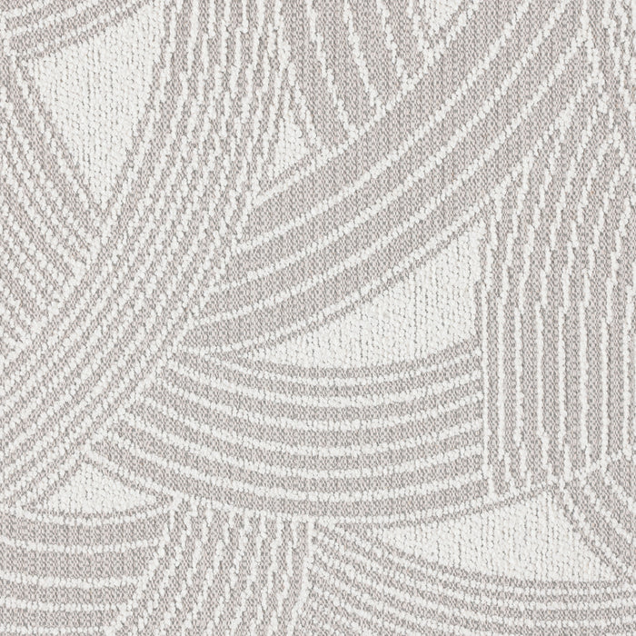 Jeanette 3-piece Fabric Upholstered Round Arm Sofa Set Beige