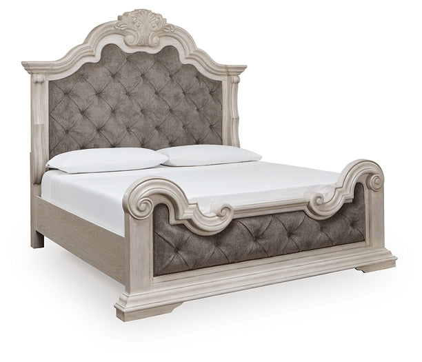 Bruchandi King Upholstered Panel Bed
