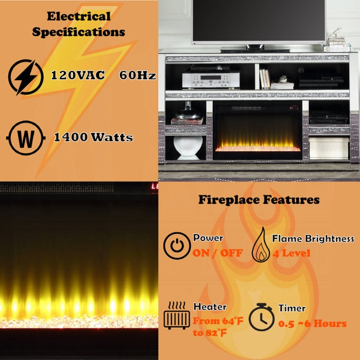 Noralie Tv Stand W/Fireplace