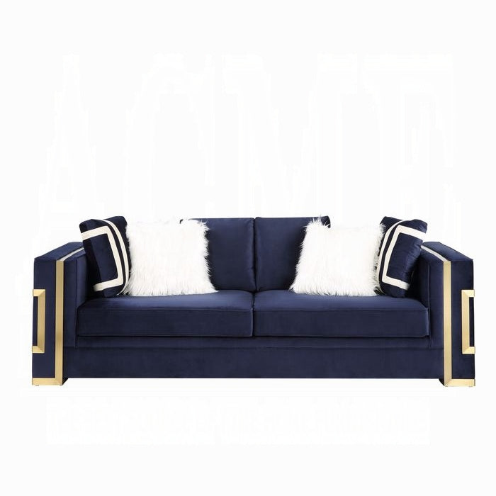 Virrux Sofa W/6 Pillows