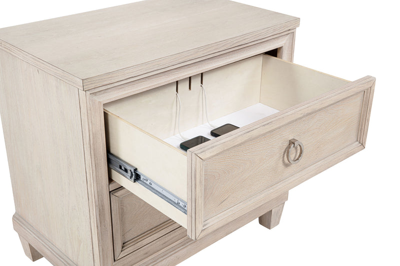 Pembroke 4-piece Eastern King Bedroom Set Washed Oak