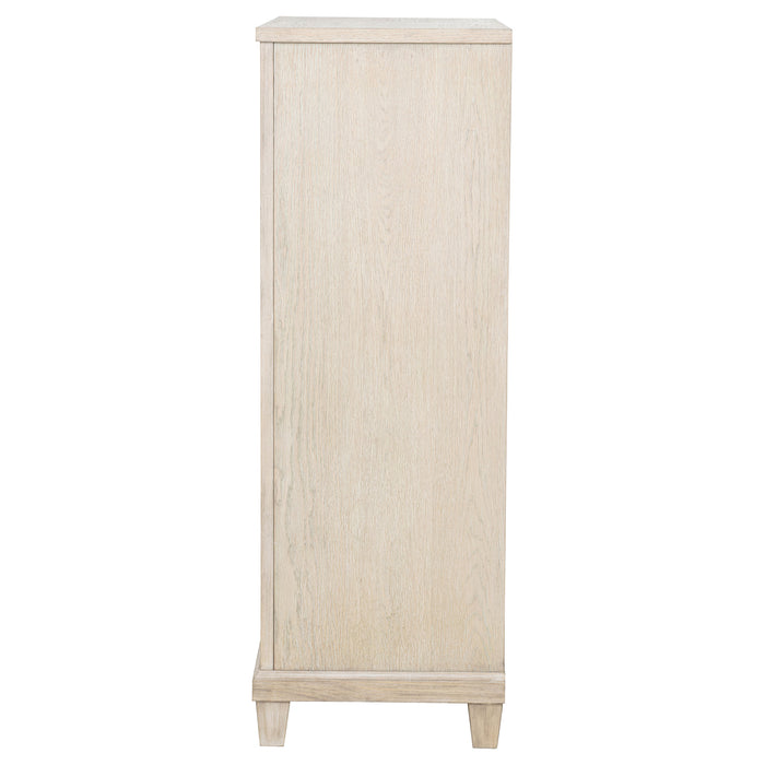 Pembroke 5-drawer Chest of Drawers Washed Oak