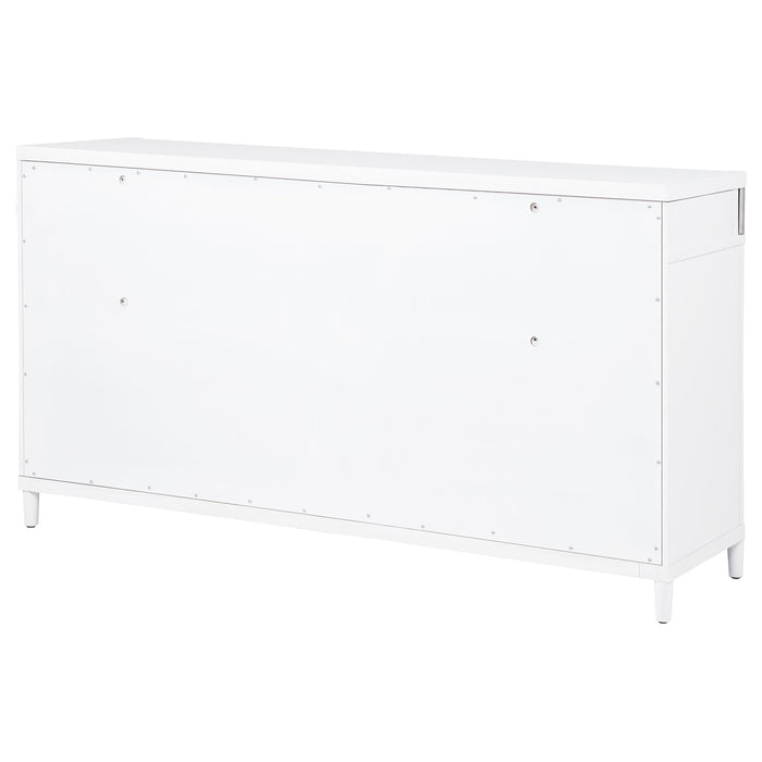 Gracemont 8-drawer Bedroom Dresser Cabinet White