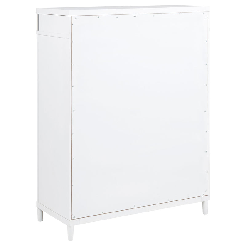 Gracemont 5-piece California King Bedroom Set White