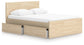 Onita Full Panel Platform Bed with 2 Side Storage