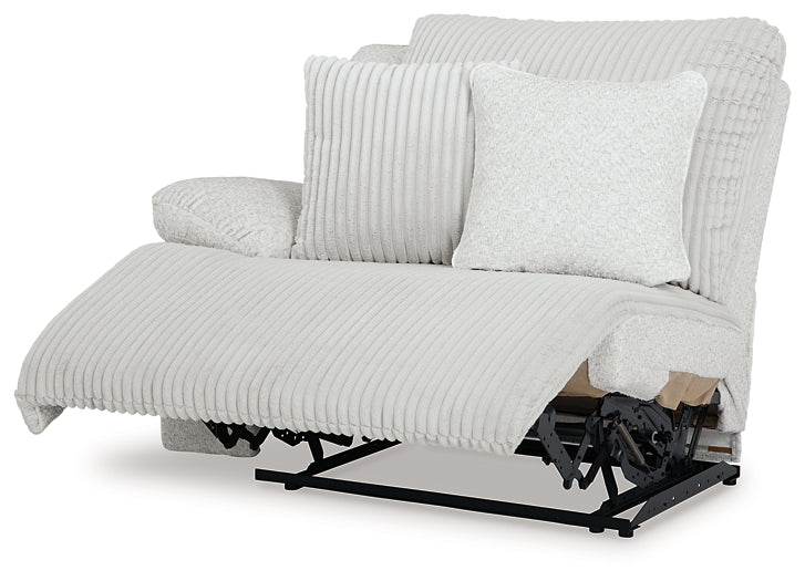 Top Tier 3-Piece Reclining Sectional Chofa