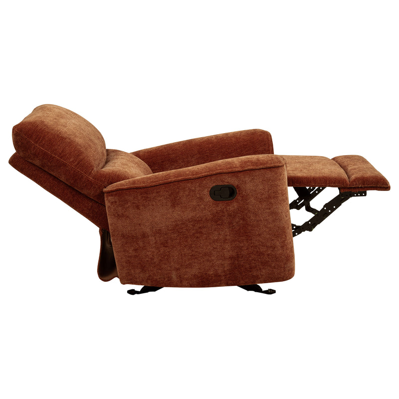 Navarro 3-piece Upholstered Reclining Sofa Set Orange