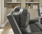 Bleckley PWR REC Sofa with ADJ Headrest