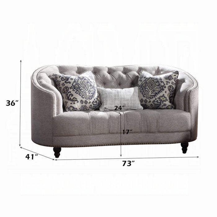 Saira Loveseat W/3 Pillows