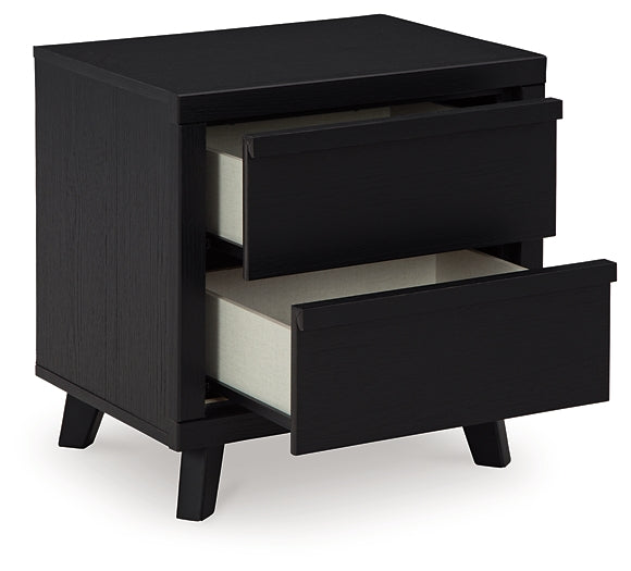 Danziar King Panel Bed, Dresser, Mirror, Chest and Nightstand