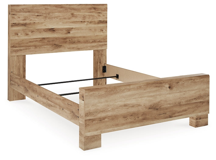 Hyanna Full Panel Bed, Dresser, Mirror, Chest and Nightstand