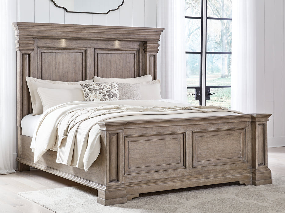 Blairhurst King Panel Bed, Dresser, Mirror, Chest and Nightstand