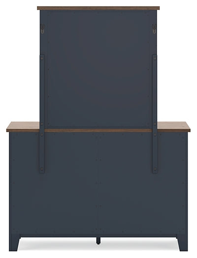 Landocken Full Panel Headboard, Dresser, Mirror and Nightstand