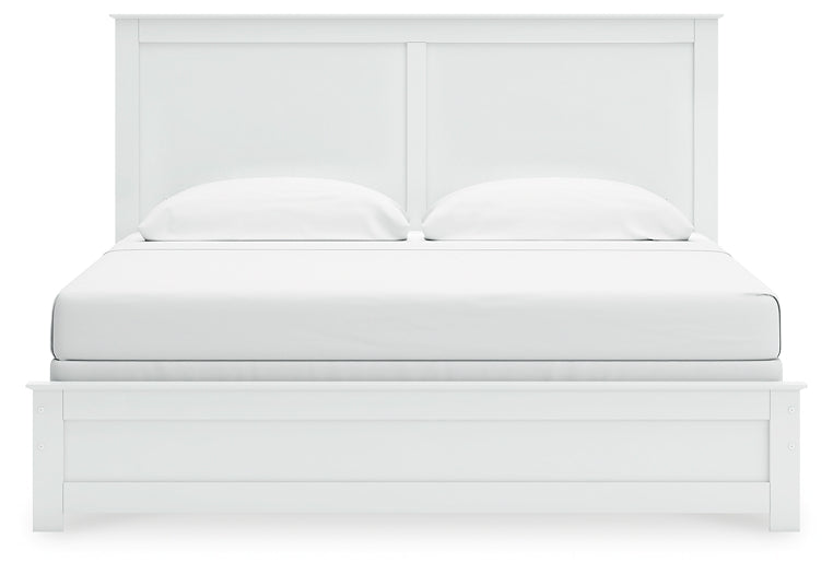 Bostwick Shoals King Panel Bed, Dresser and Mirror