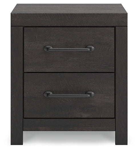 Hollivern Full Panel Bed with Storage, Dresser, Mirror and Nightstand
