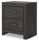 Hollivern Twin Panel Bed with Storage with Mirrored Dresser and Nightstand