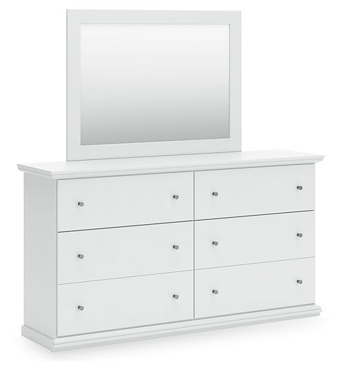 Bostwick Shoals Queen Panel Bed, Dresser and Mirror