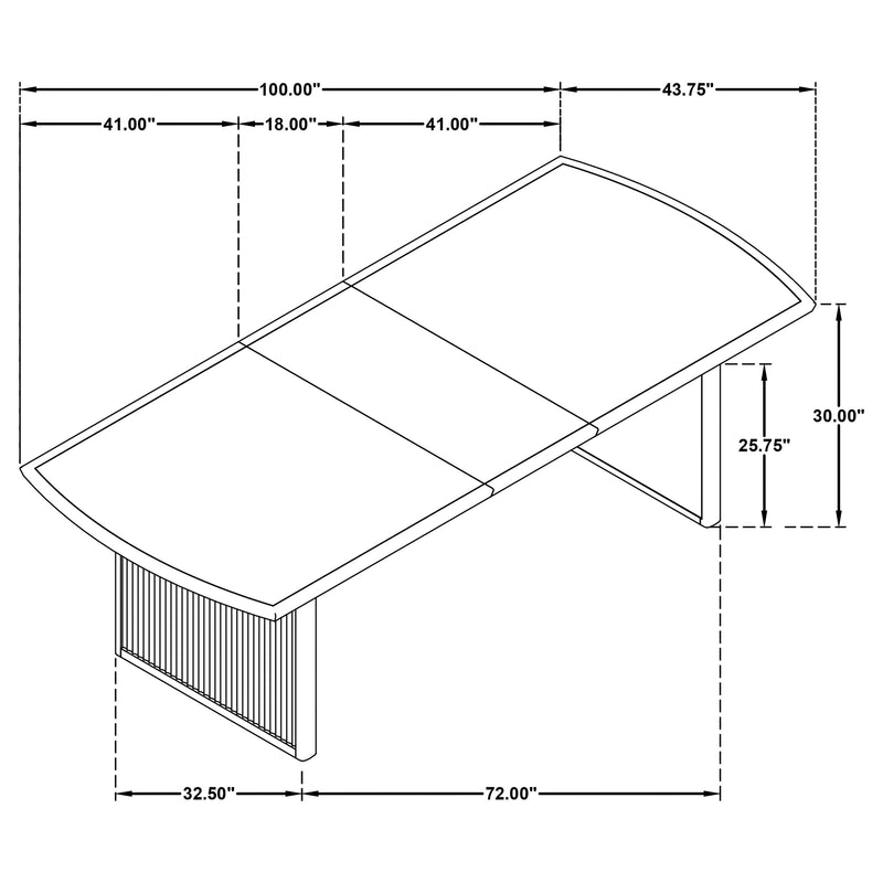 Brookmead 5-piece Extension Leaf Dining Table Set Black