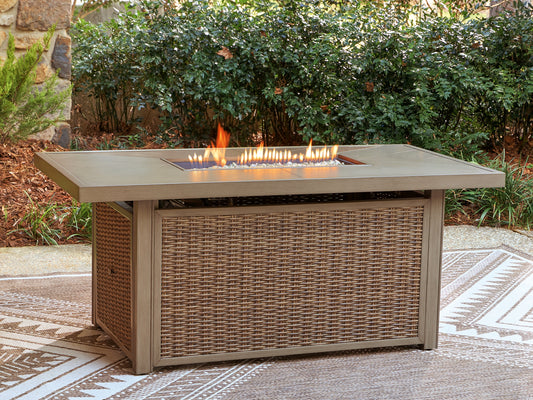Laguna Heights Rectangular Fire Pit Table