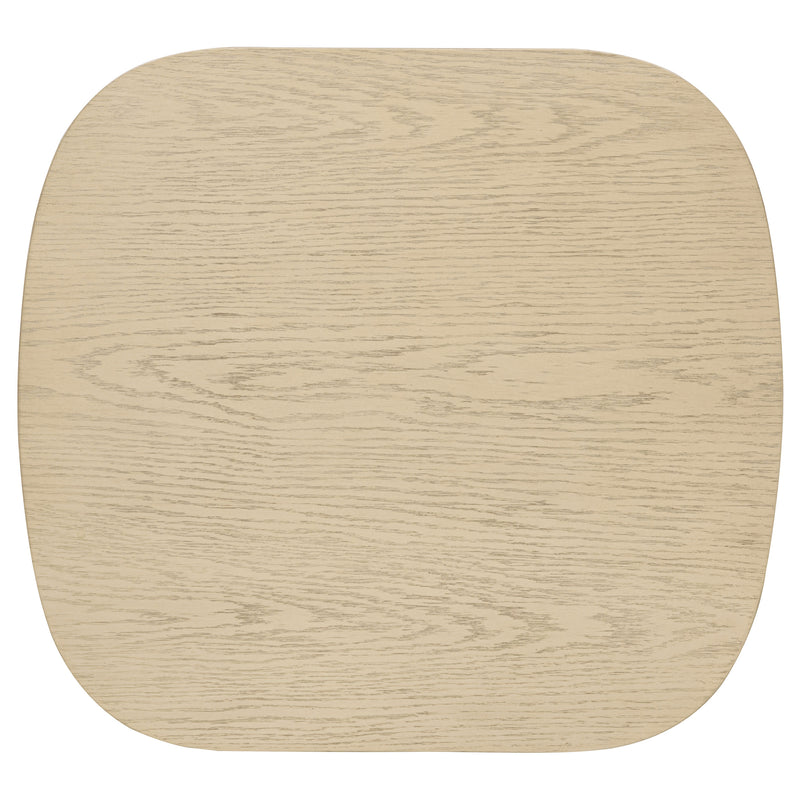 Kailani 3-piece Coastal Coffee and End Table Set Beige Oak