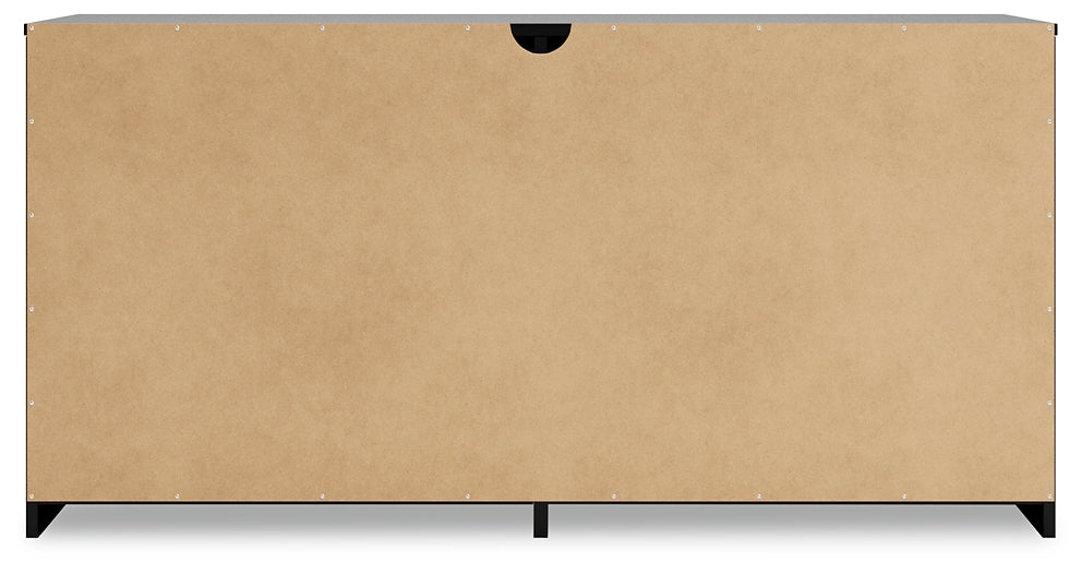 Cómoda de seis cajones Finch