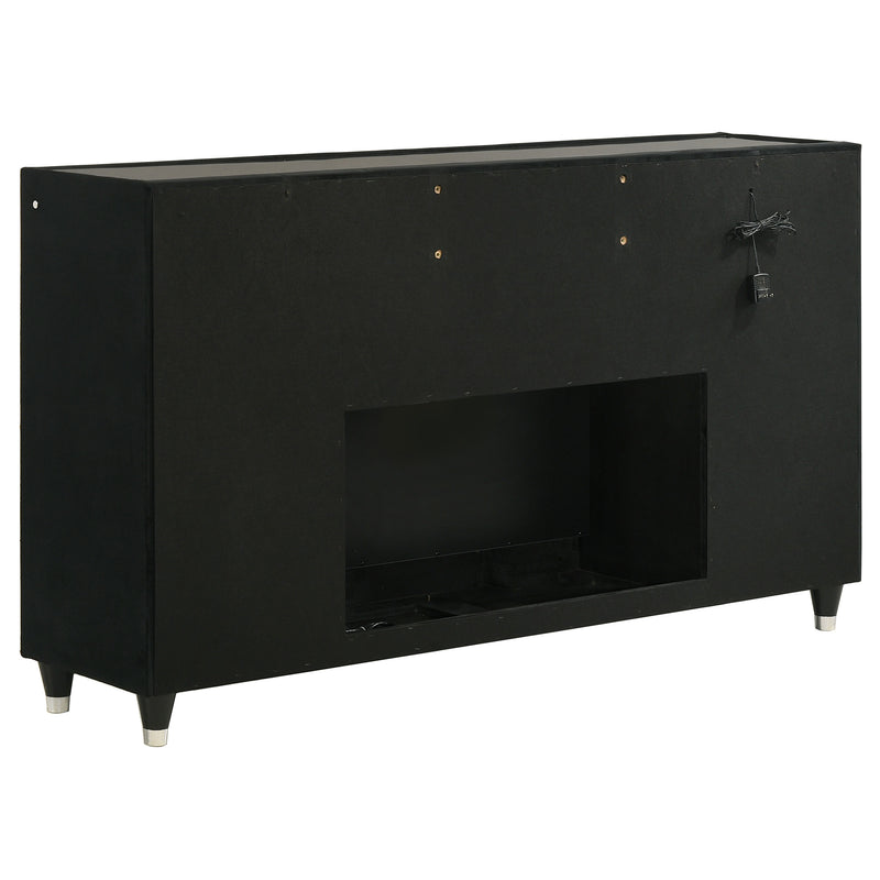 Lorient 4-piece Queen Bedroom Set Black
