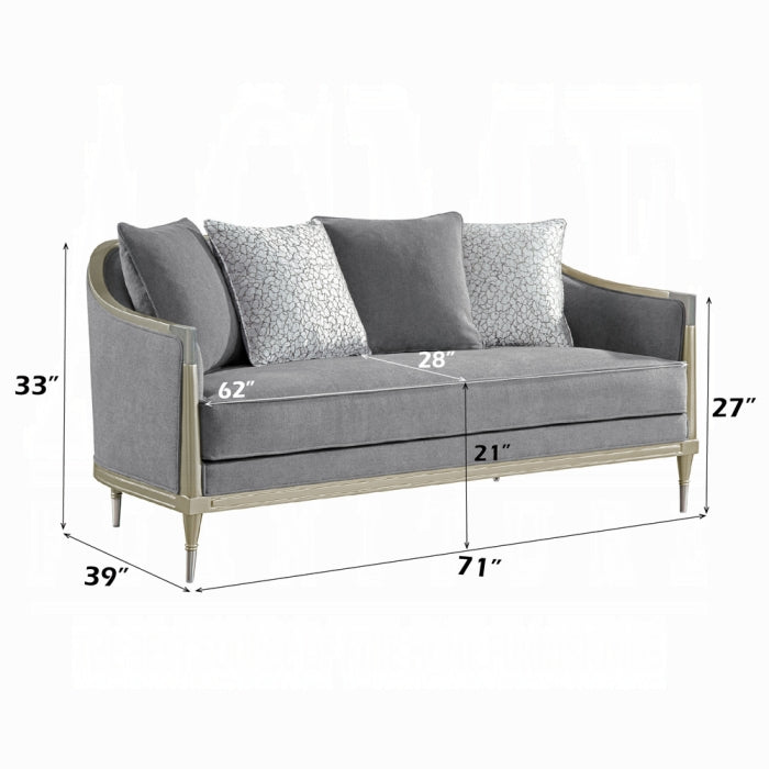 Fernando Loveseat w/4 Pillows