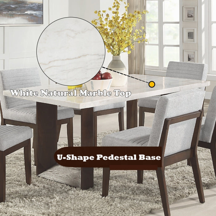 Edwyn Dining Table w/Marble Top