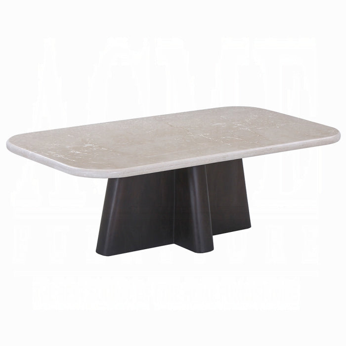 Jacory Coffee Table w/Bottocino Marble Top
